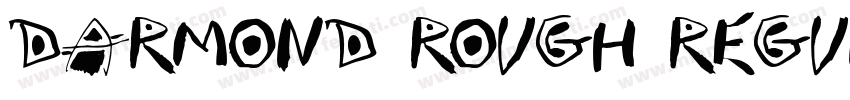 Darmond Rough Regula字体转换